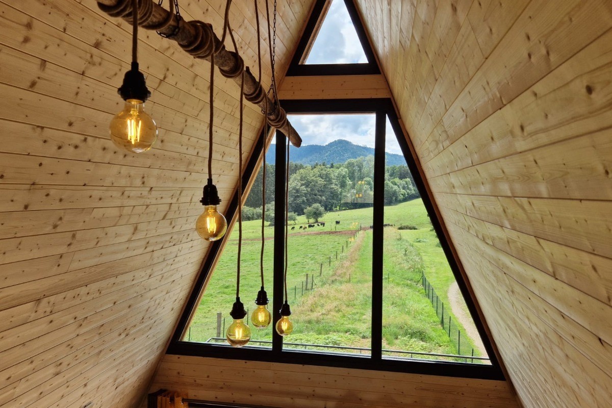 Chalet Chevreuil - Vue depuis la mezzanine