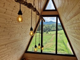 Chalet Chevreuil - View from the mezzanine