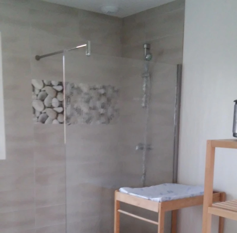 La douche à l'italienne