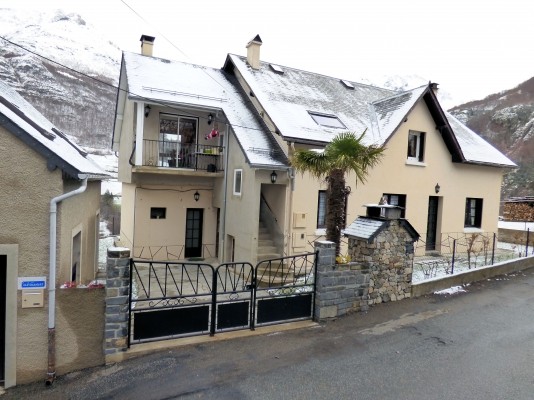 House in winter