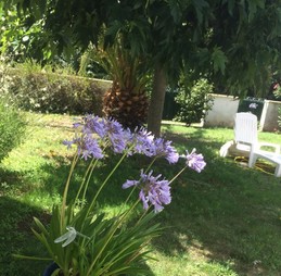 la villa avec jardin, près des plages, à St Georges d'Oléron, sur l'ile d'Oléron en Charente maritime