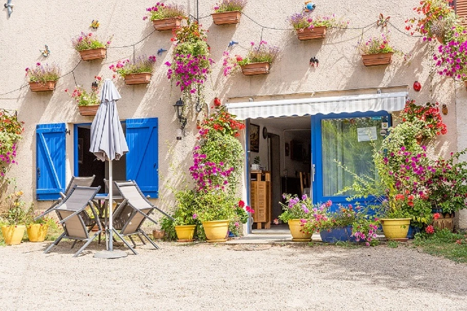 L'entrée de nos chambres d'hôtes