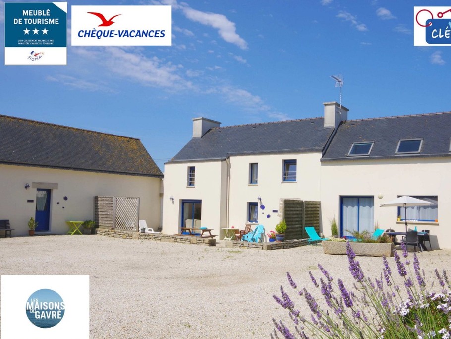 Les maisons du gavré : Molène, Béniguet et Ouesssant.