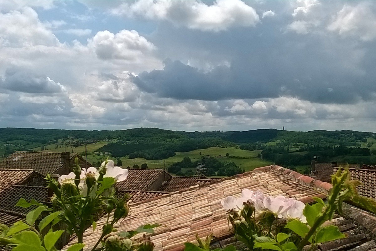Vue depuis le jardin