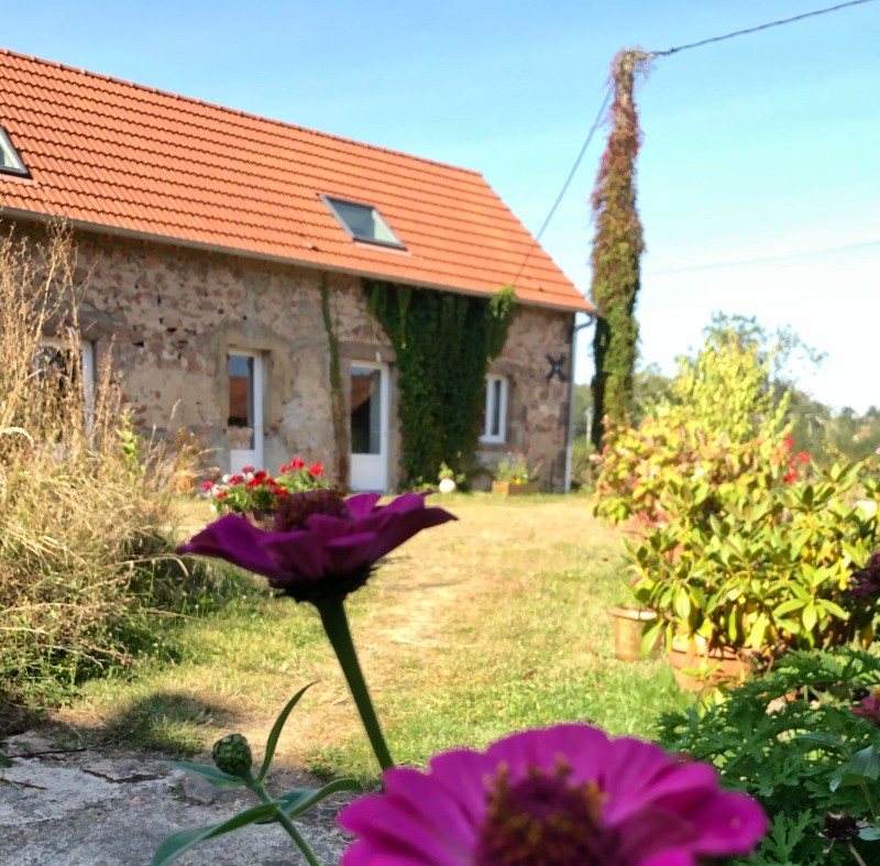 Notre jardin partagé avec nos hôtes