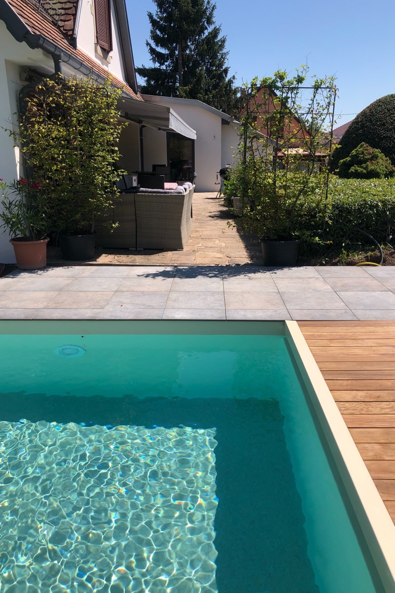 Piscine chauffée en saison