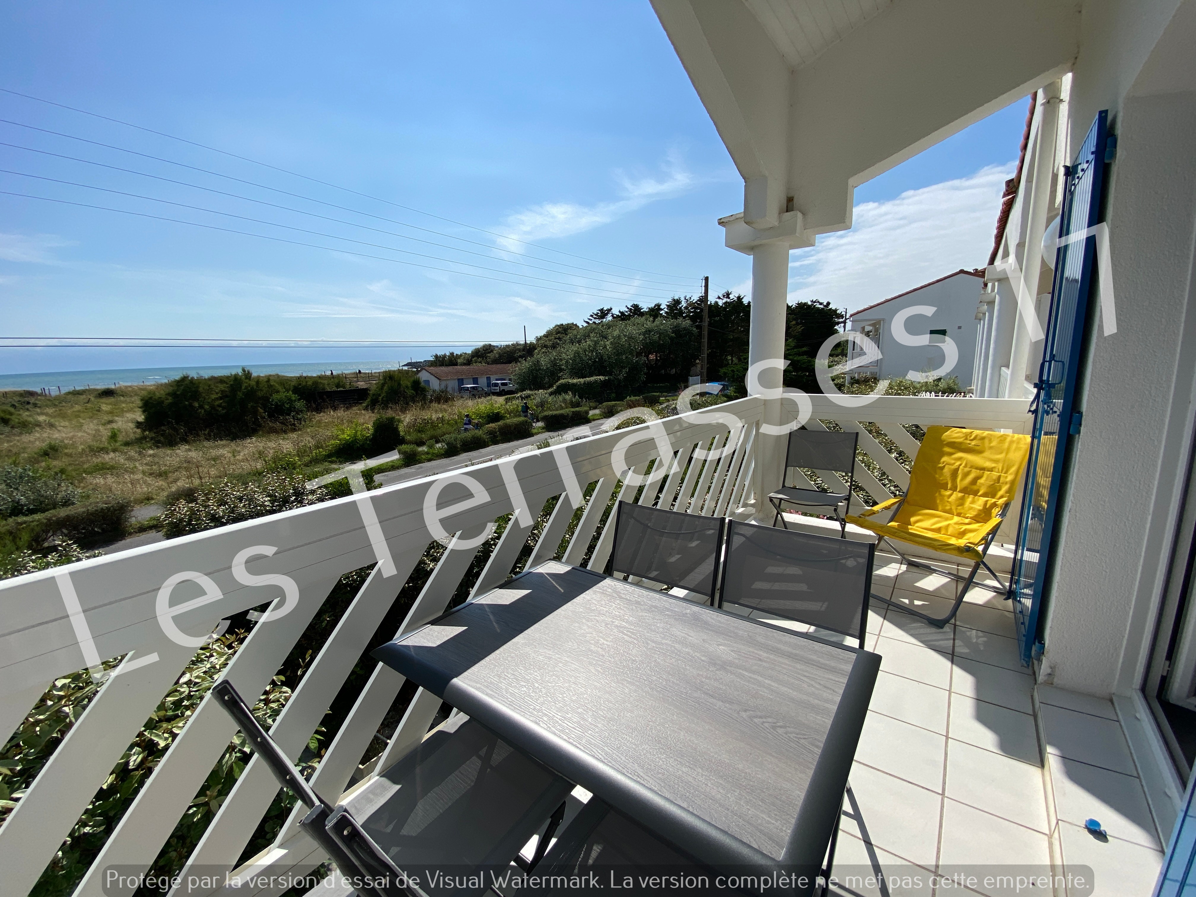 Les Cairns, appartement pour 2 à 5 personnes, classé 3 étoiles, vue océan, Ile d'Oléron, Charente maritime