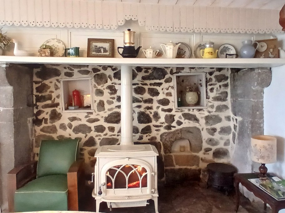 Anna's gîte: the living room