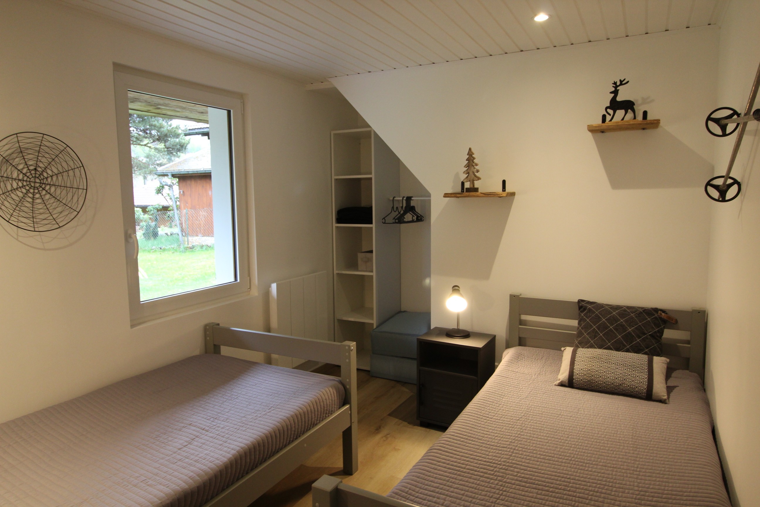 Chambre 2 RDC - Chalet Le Ménil