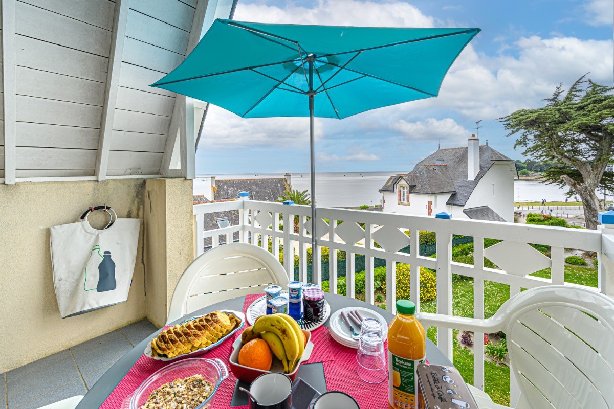 Terrasse avec vue mer