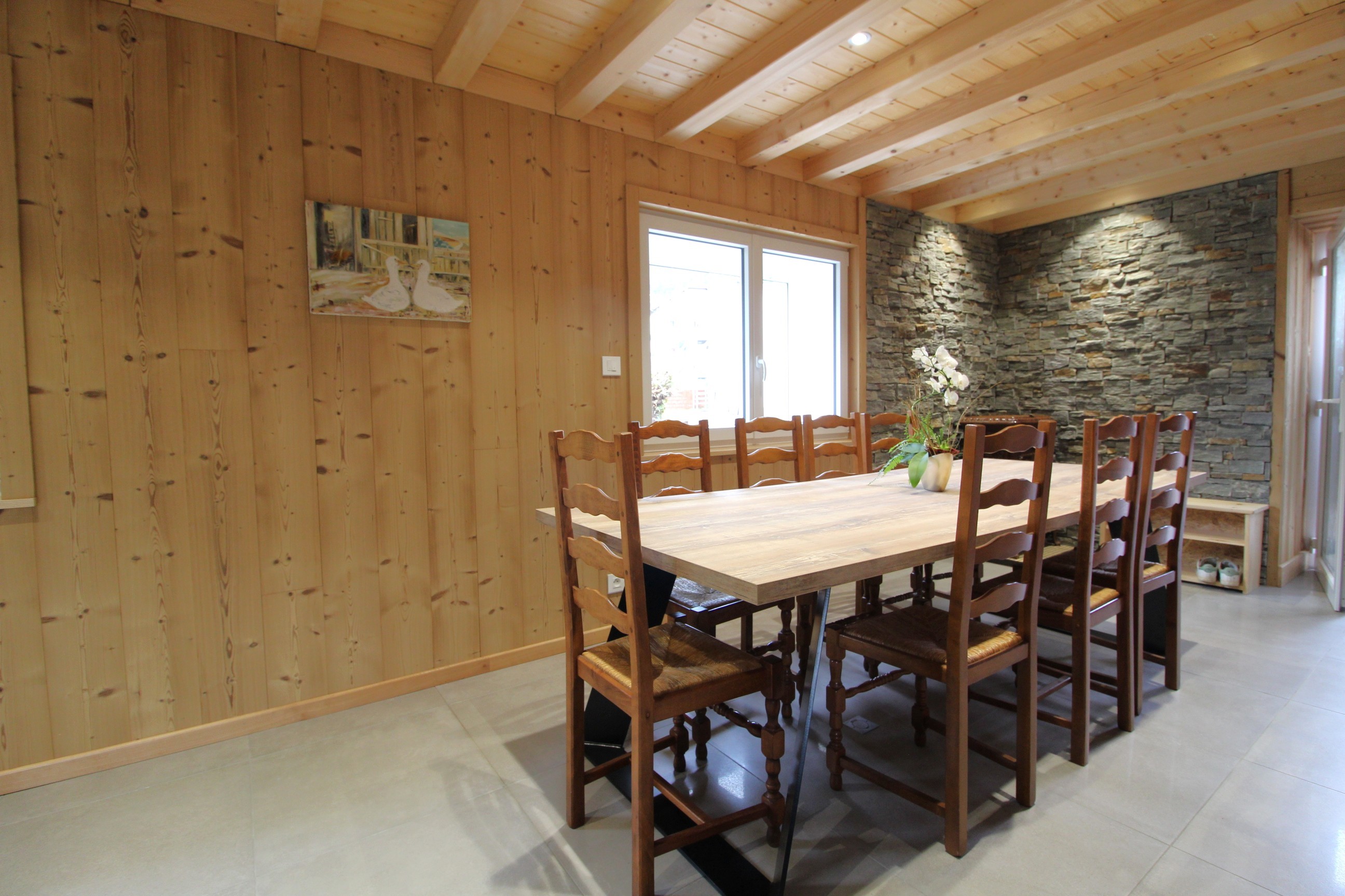 Séjour - Gîte Chez Marguerite au Ménil