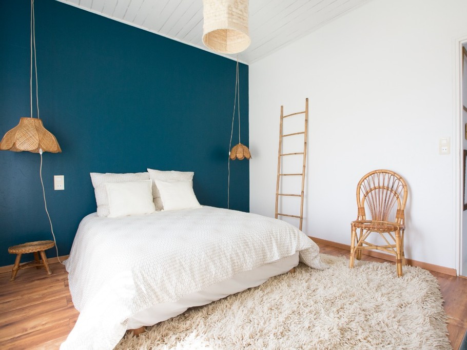 Chambre bleue