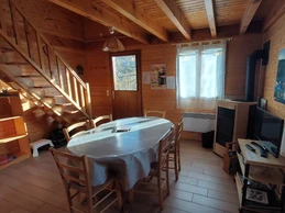 la pièce de vie avec poêle à granulés