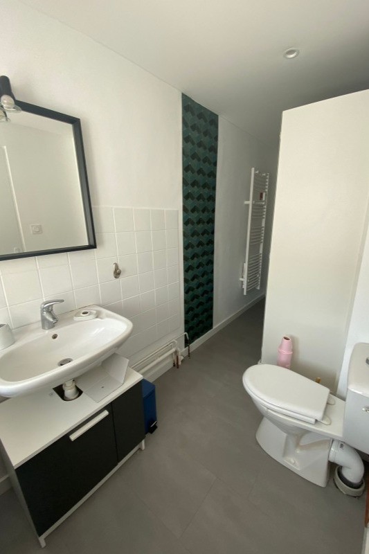 Salle d'eau avec wc : Appartement en duplex - Vittel