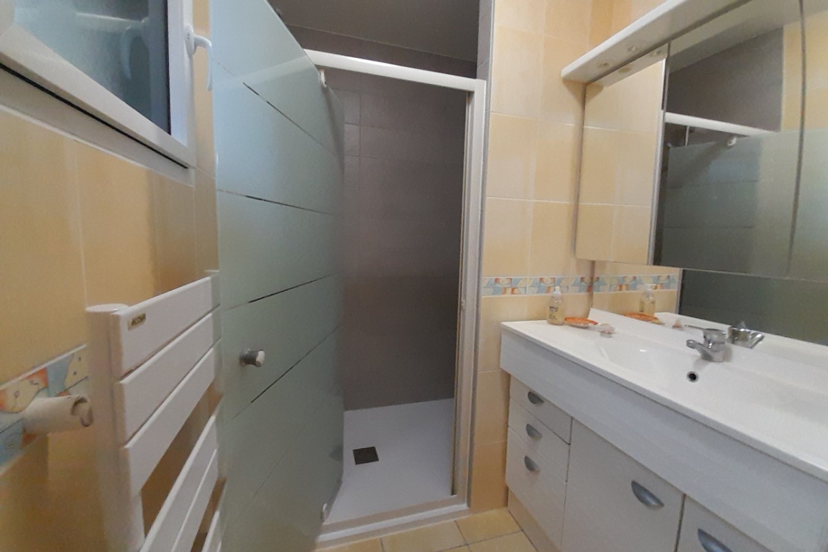 Private shower room on ground floor