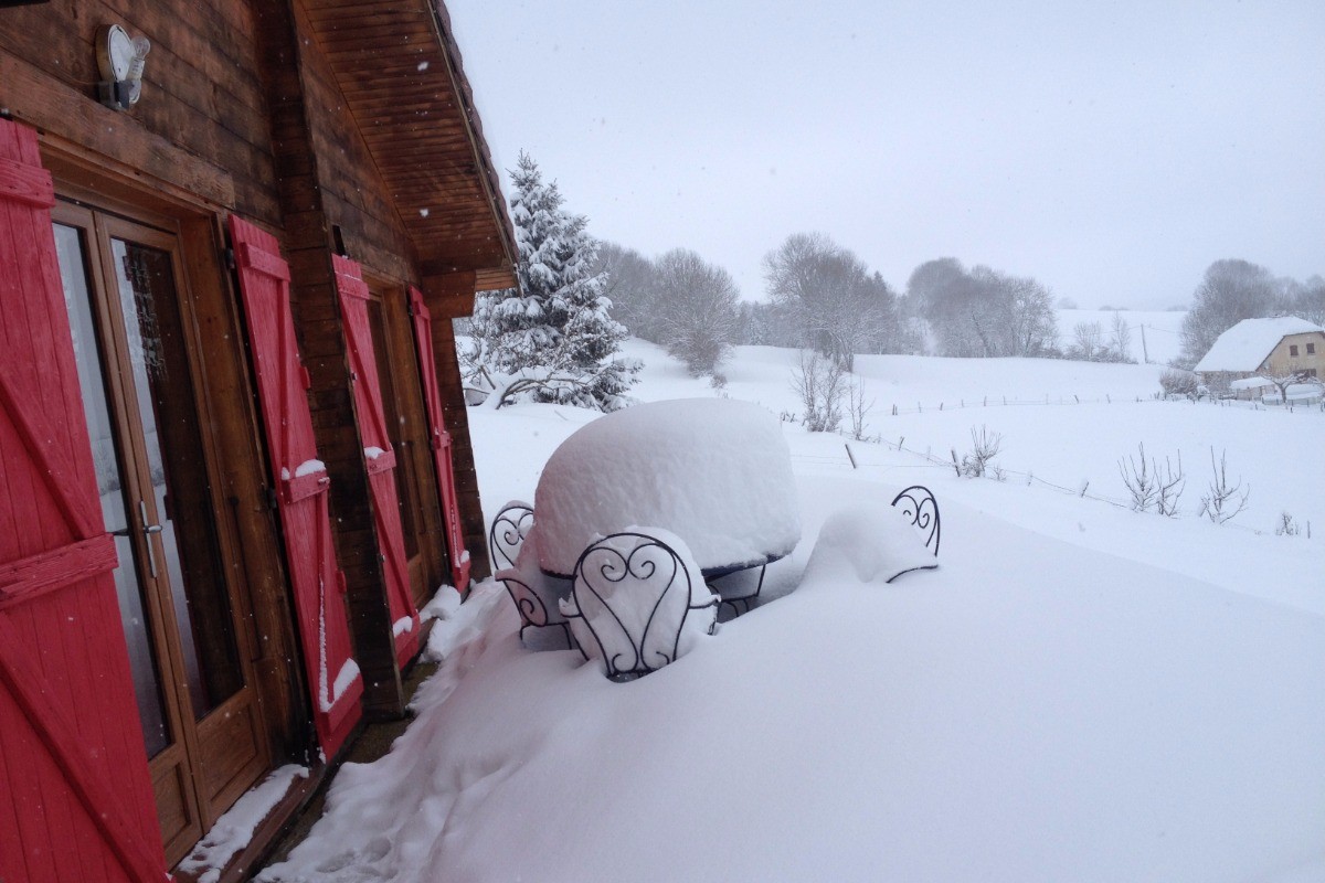 Un hiver avec beaucoup de neige !!!