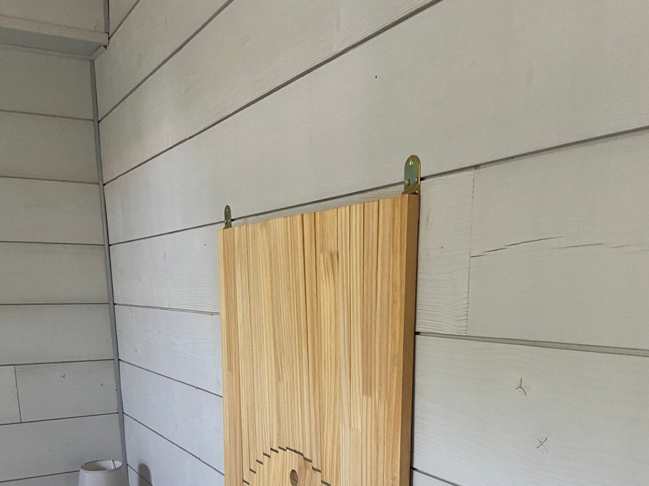 Folded wall desk
