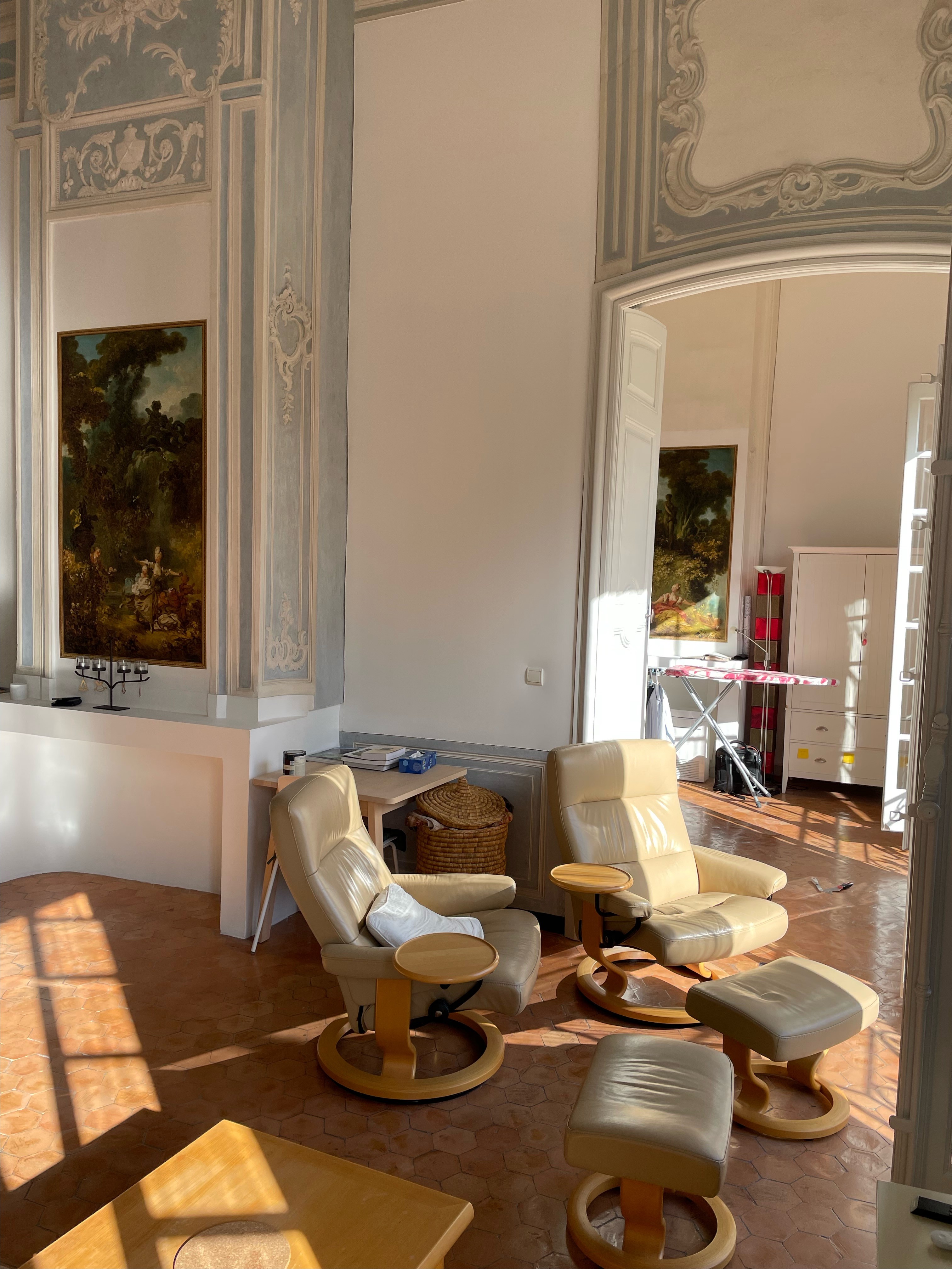 Salon et chambre