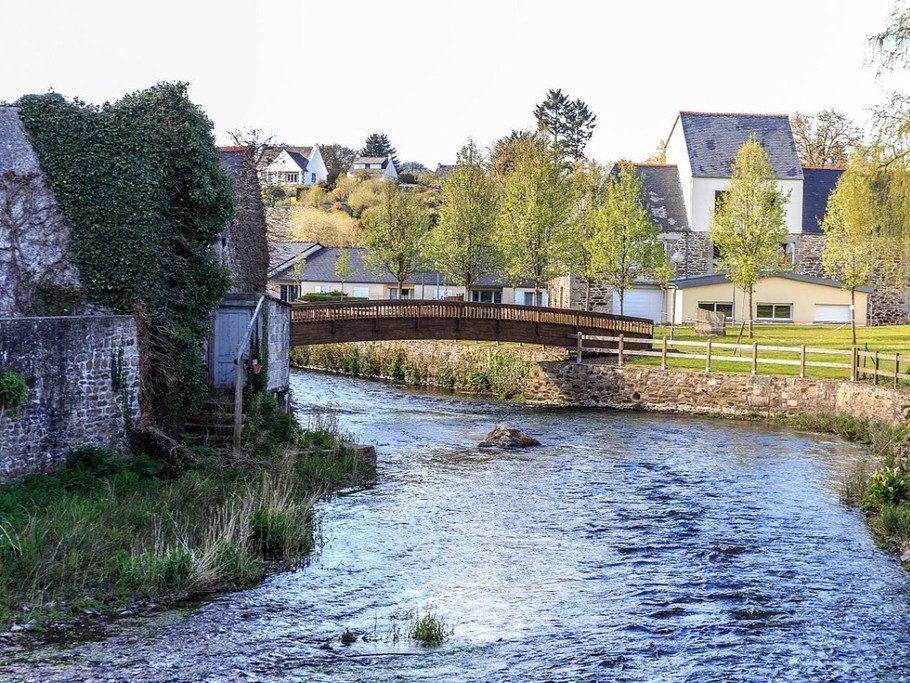 Le village et ses rivières