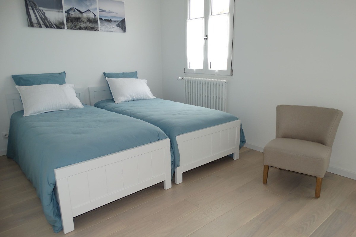 Chambre 2 lits en 90