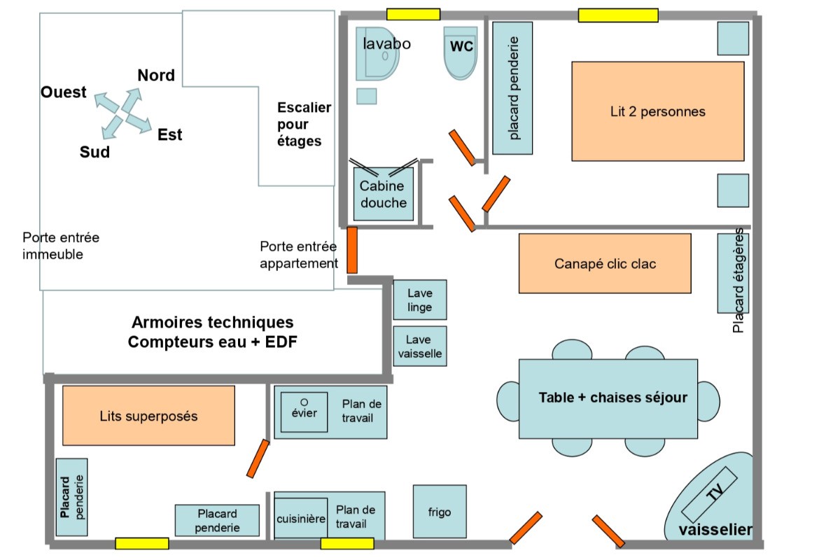 PLAN APPARTEMENT