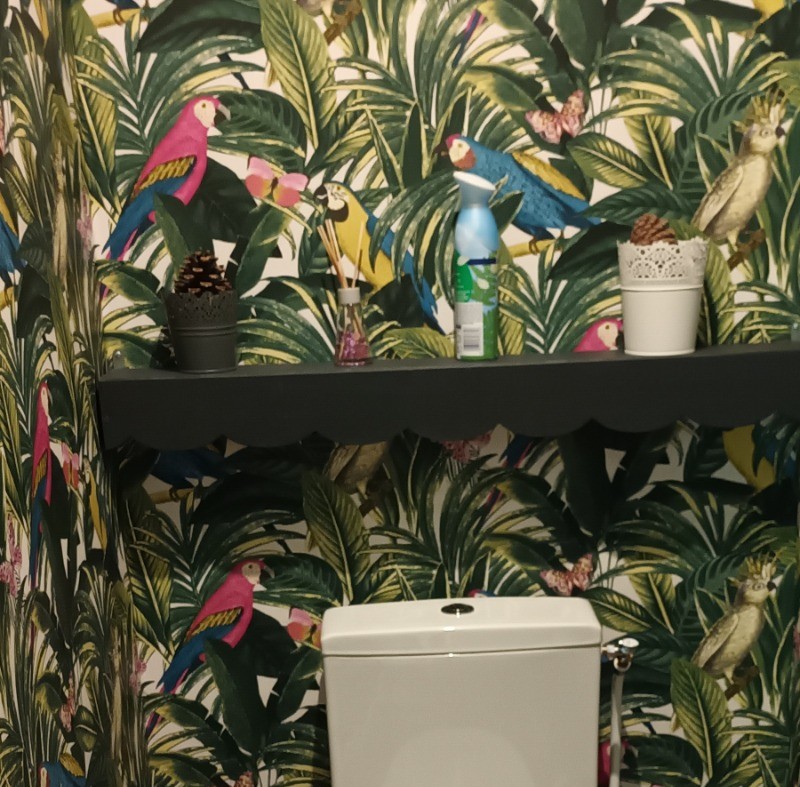 les WC séparés avec lave main