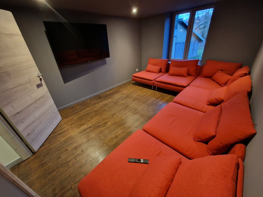 Cinema room - Gîte de la Forêt