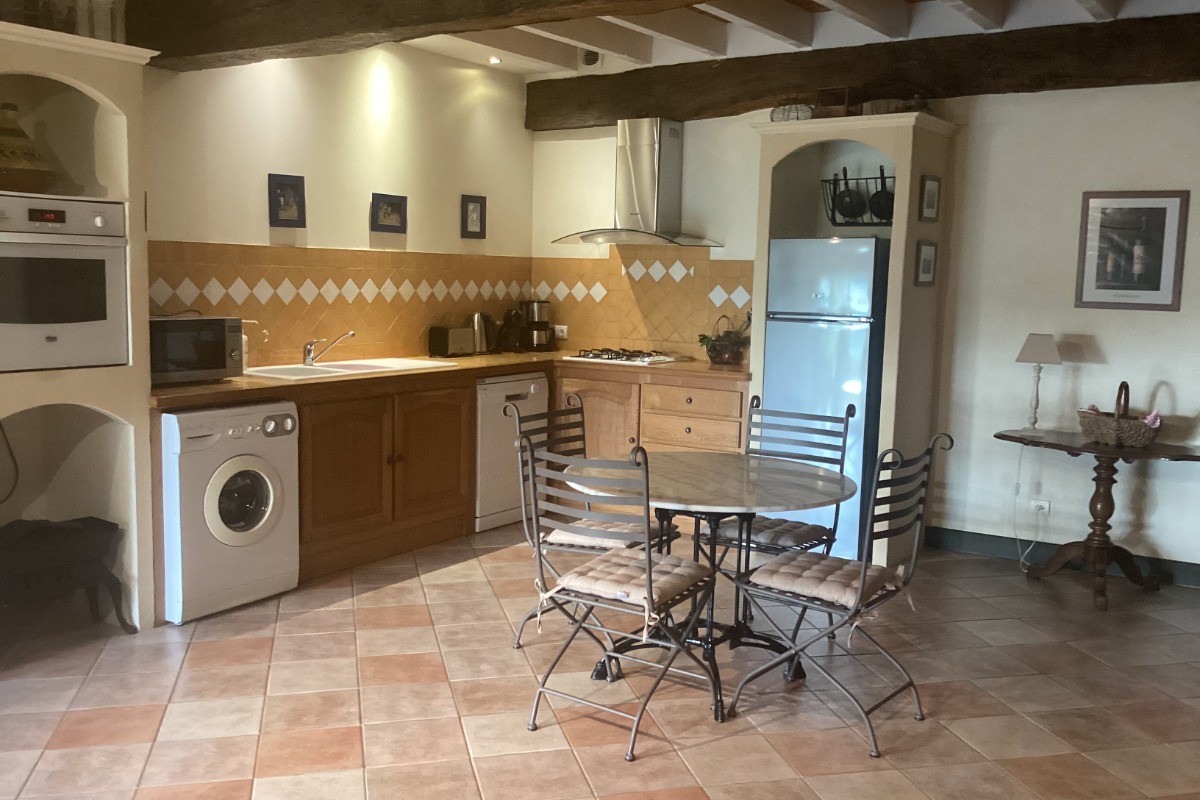 Espace cuisine rez-de-chaussée