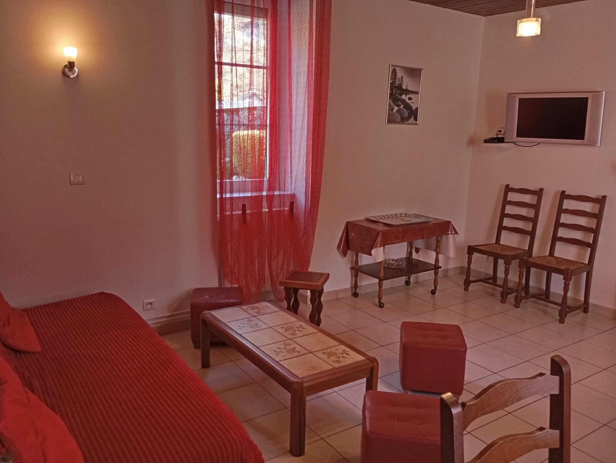 Lounge area