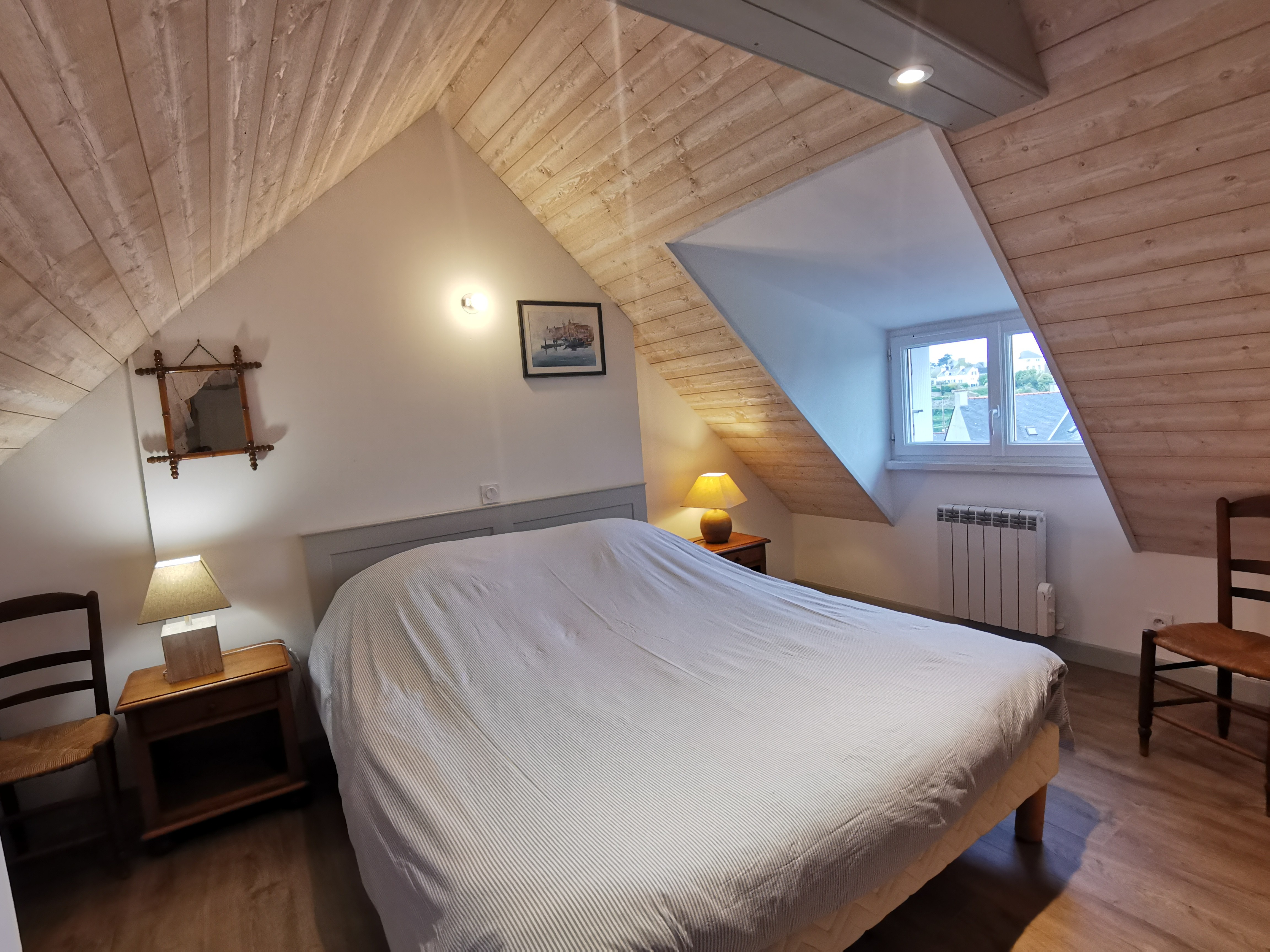 Double bed room upstairs