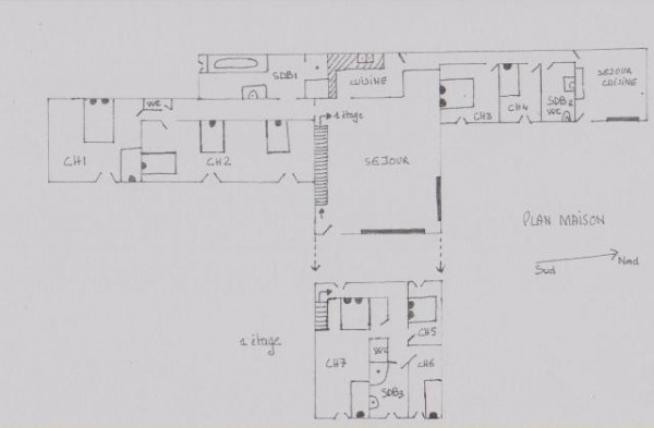plan de la maison