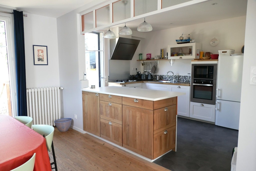 Maison avec jardin clos à 400m du port de Paimpol et 500m de la plage