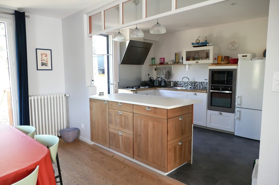 Maison avec jardin clos à 400m du port de Paimpol et 500m de la plage