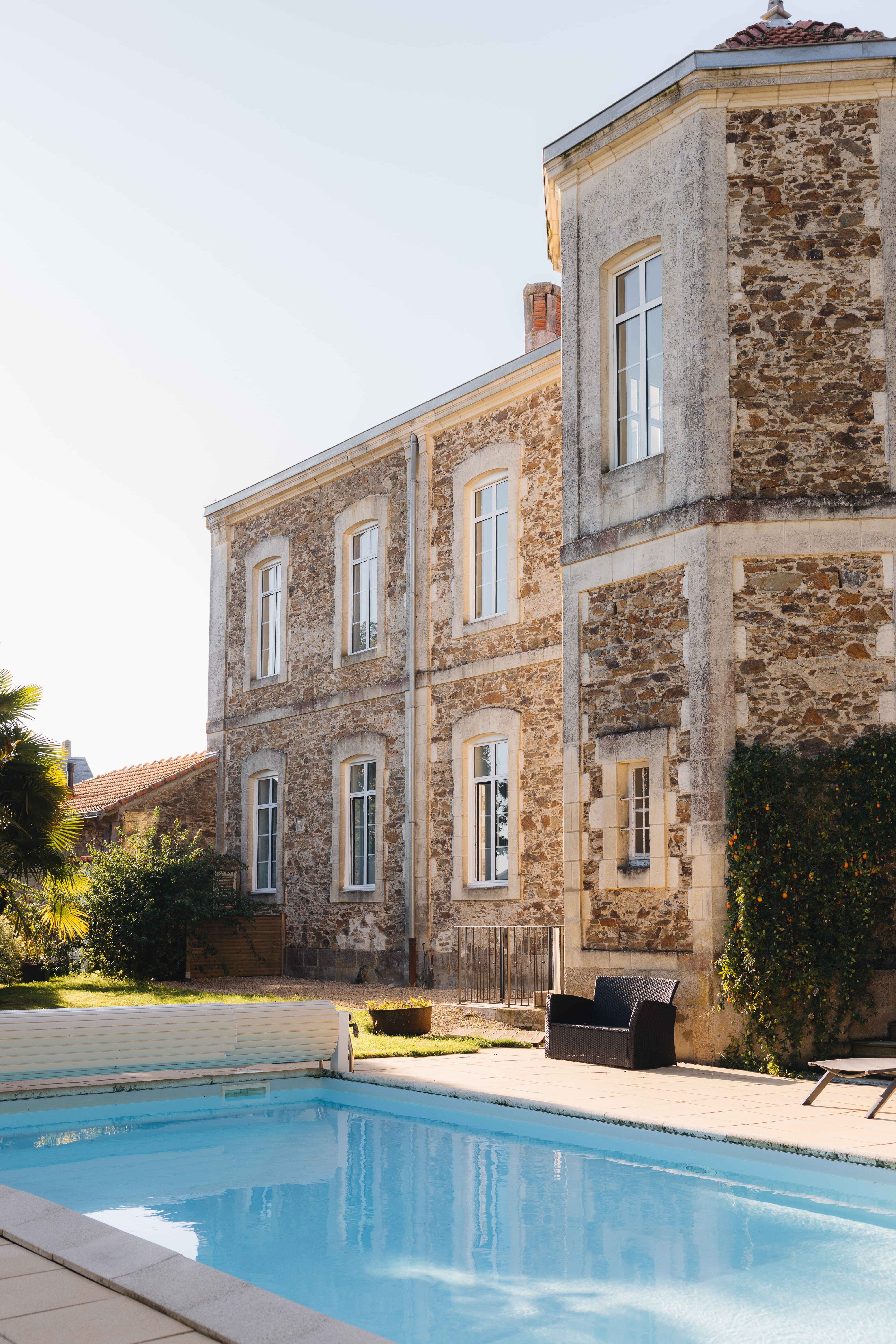 Piscine partagée