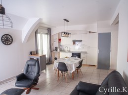 living room-kitchen