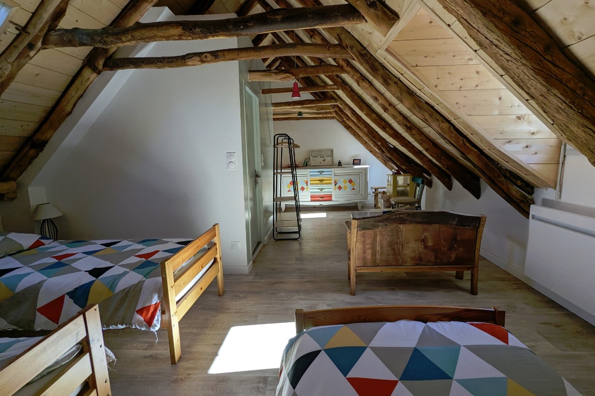 cabane sous le toit
