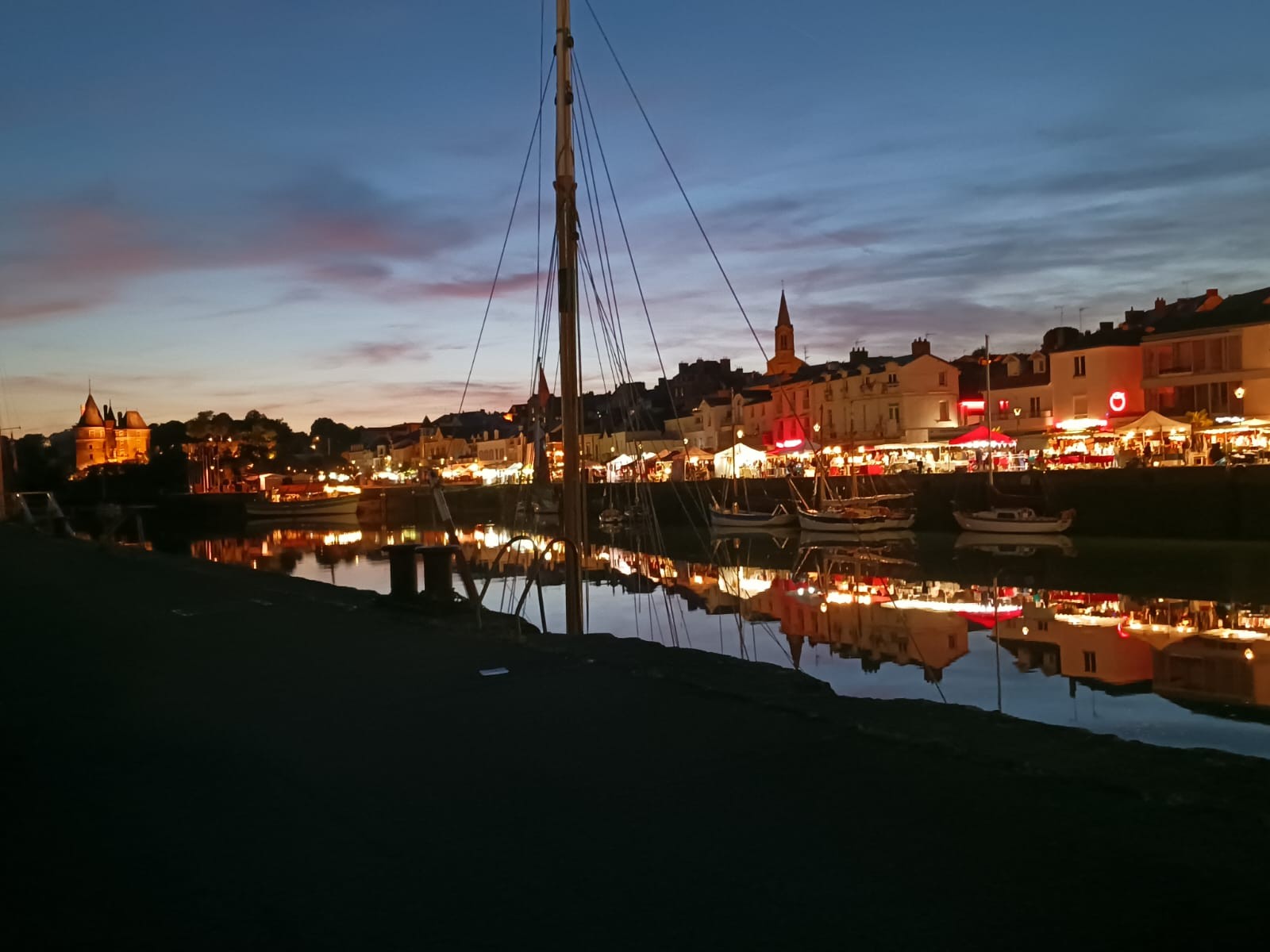 Pornic de nuit