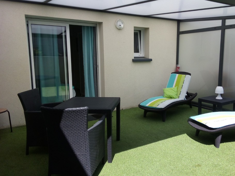 Gite la Rosadéle  terrasse semi couverte, La Rosadèle Océane, Appartement Paimpol