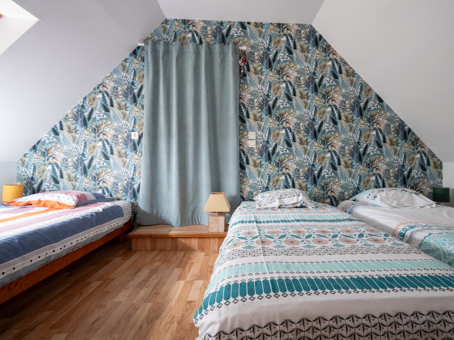 Chambre 3 lits individuels