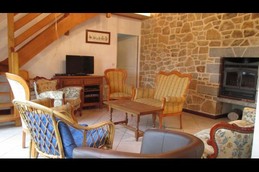 LASBLEIZ Location Plougrescant - salon