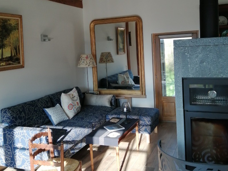 The lounge area