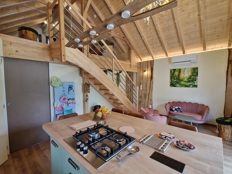 Pièce de vie - Le P'tit Nid sous le Chêne