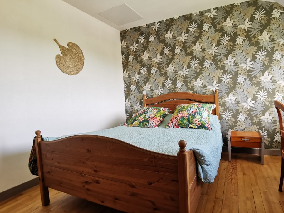 Etage: Chambre 2 avec lit 140