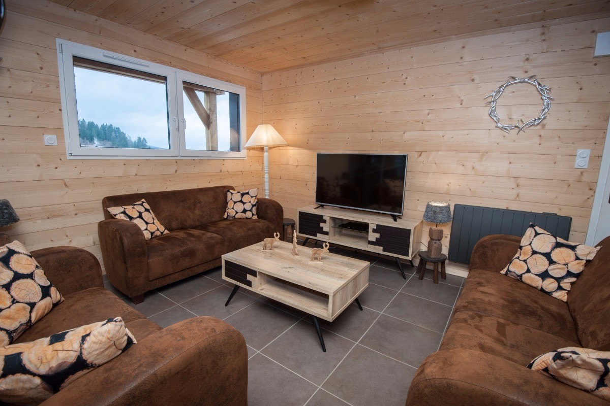 Salon - Chalet les Biches Emma - Gérardmer Vosges