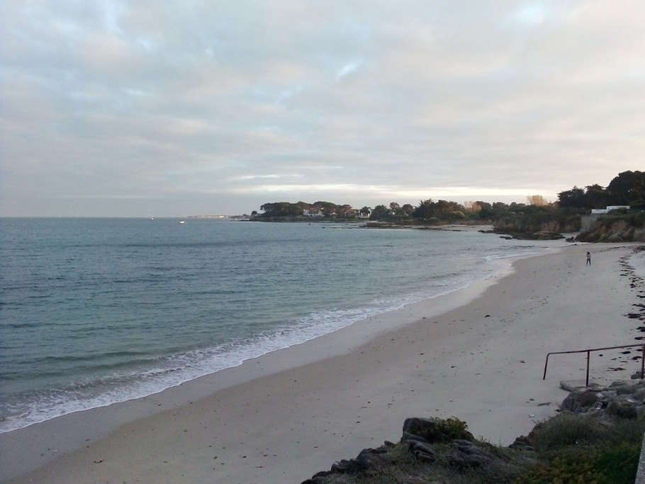 Plage Bleue à 30 m du jardin