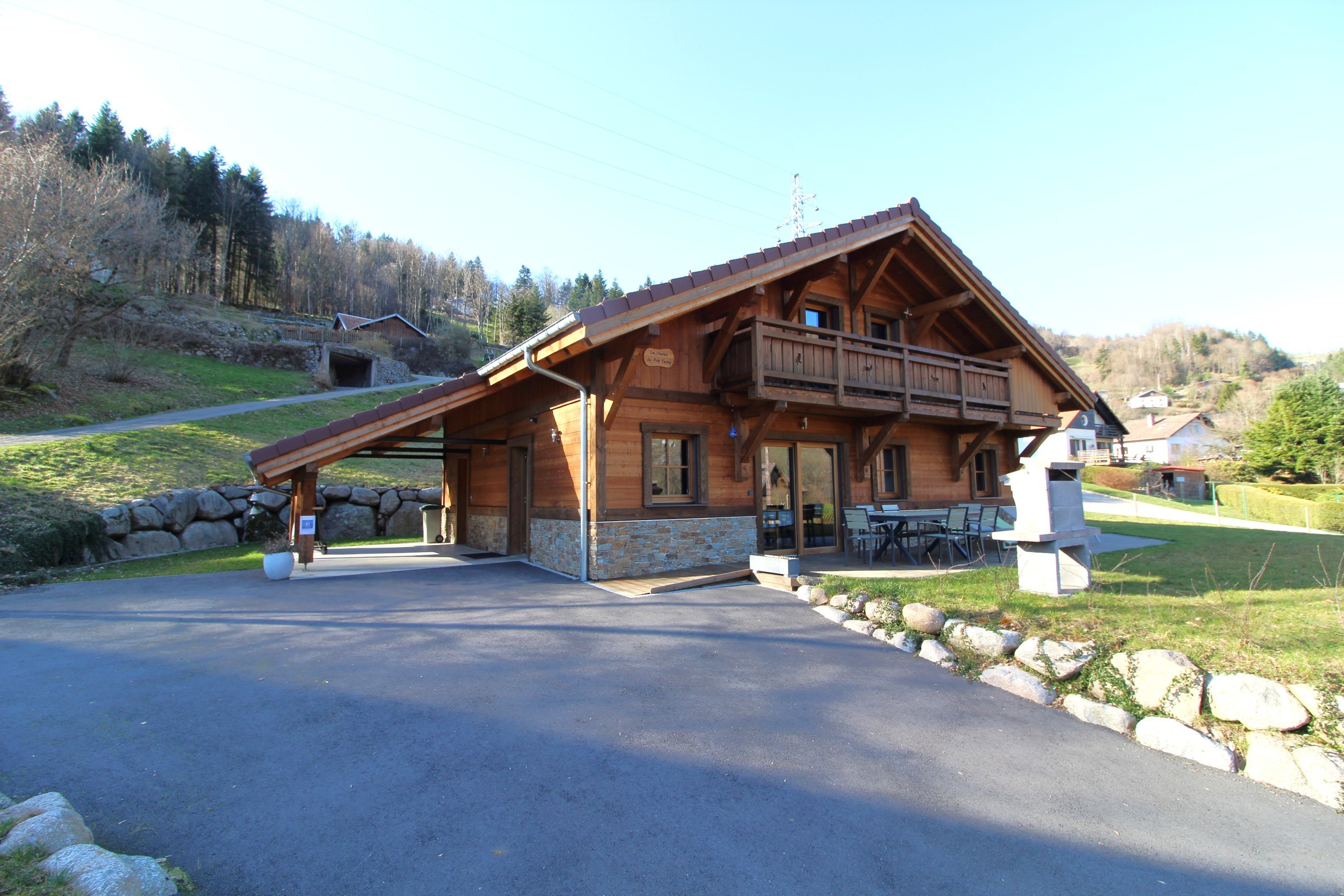 Chalet du Pré Temy, with sauna and outdoor play area