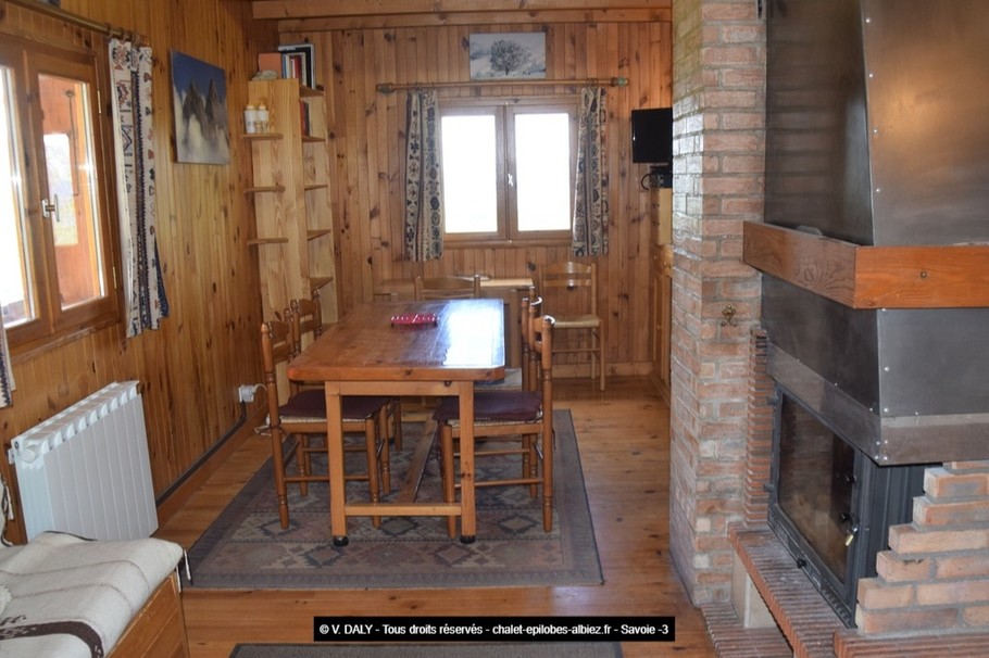 Chalet Les EPILOBES - SALON - Savoie - Location vacances 8pers - albiez-montrond