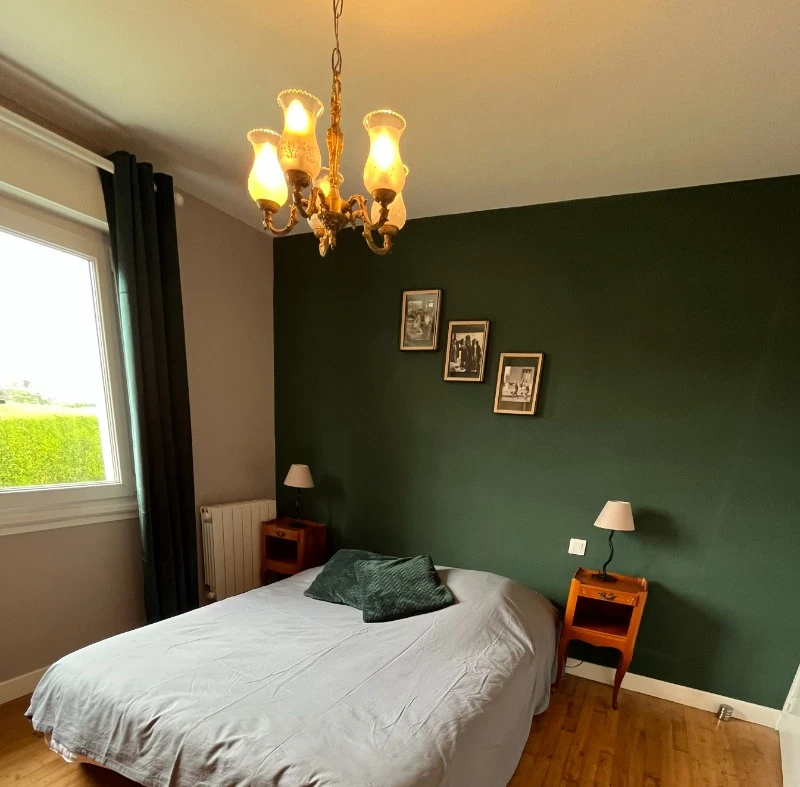 Chambre rez-de-chaussée, vue mer
