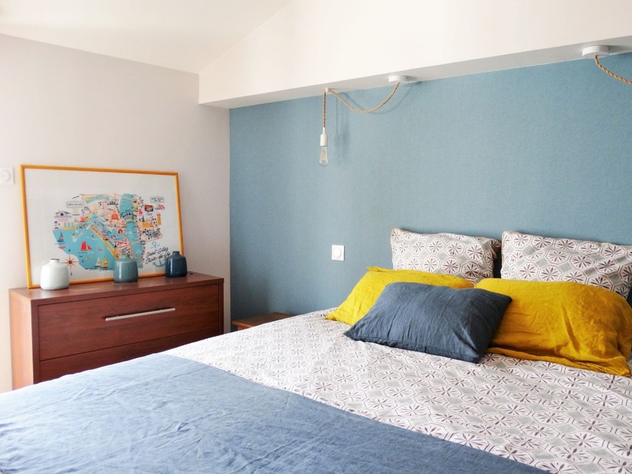 Chambre avec un lit en 160