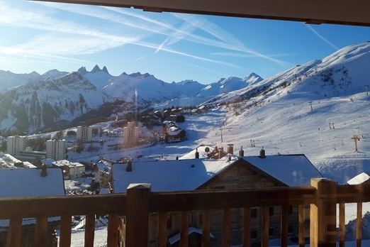 Résidence L'Odyssée B 202 - Vue station La Toussuire - Les Sybelles